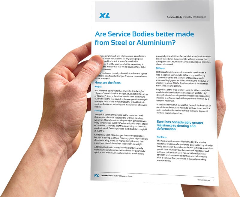 Whitepaper - Are Service Bodies better made form steel or aluminium